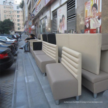 Sofa de restaurant en bois moderne de prix d'usine